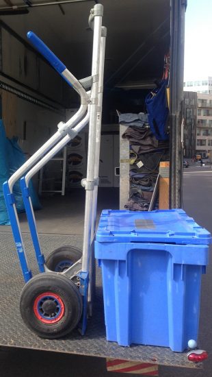magasinkärra transportkärra för flytt