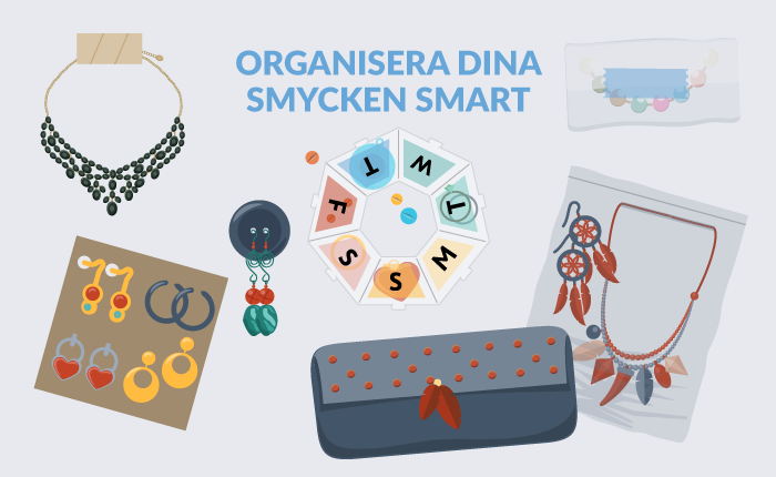 Smycken packas separat